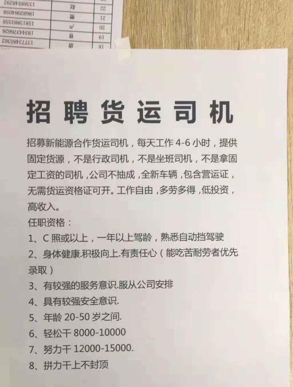 郑州货运司机最新招聘,郑州货运司机最新招聘信息网